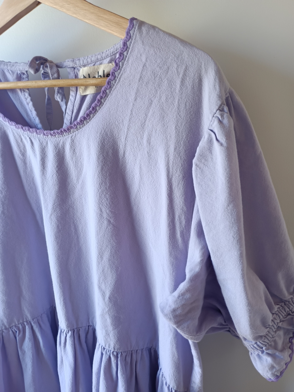 Shop Noble 'Franny' Dress in Lilac - Picture 6 of 11